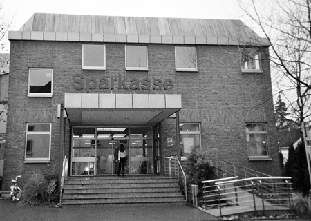 Die Sparkasse in Vinn.