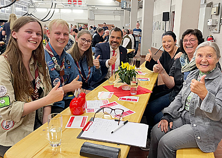 Die Vereinsvertreter aus Sonsbeck dürfen sich auch diesmal wieder auf gute Stimmung und Spannung beim Ehrenamtsforum der Sparkasse freuen, hier ein Foto aus dem vergangenen Jahr.  