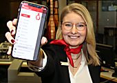 Testsiegerin Sparkassen App Vanessa Piasny0122